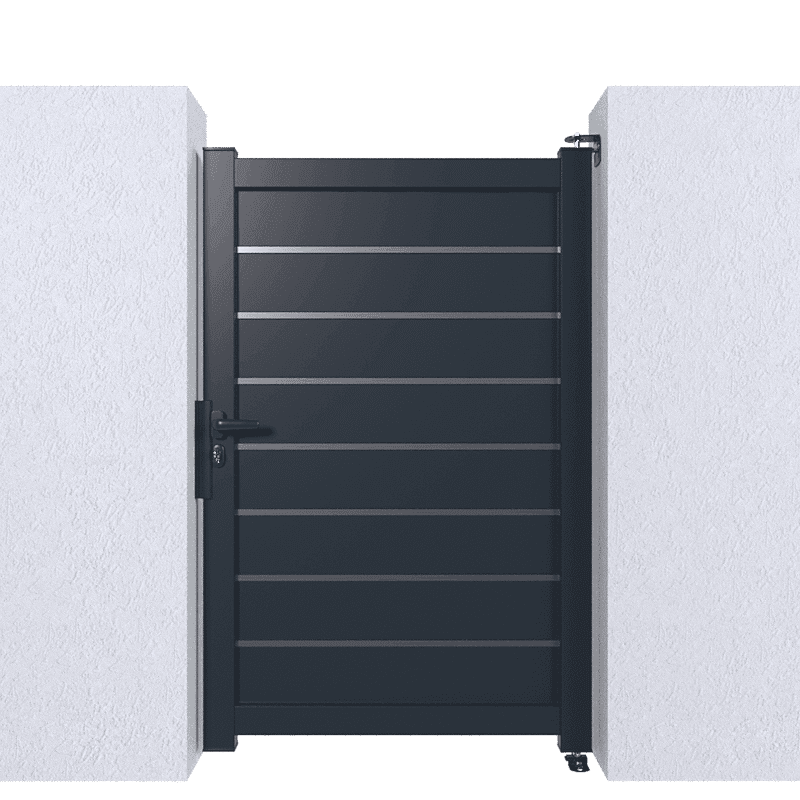 Portillon aluminium - Galerne
