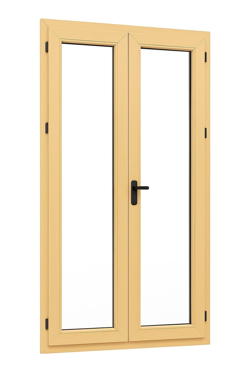 Porte-fenêtre Pin sylvestre – Eco - 2 vantaux