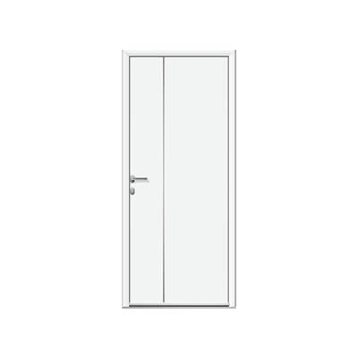 Porte d'entrée aluminium panneau plein alunox - Othrys
