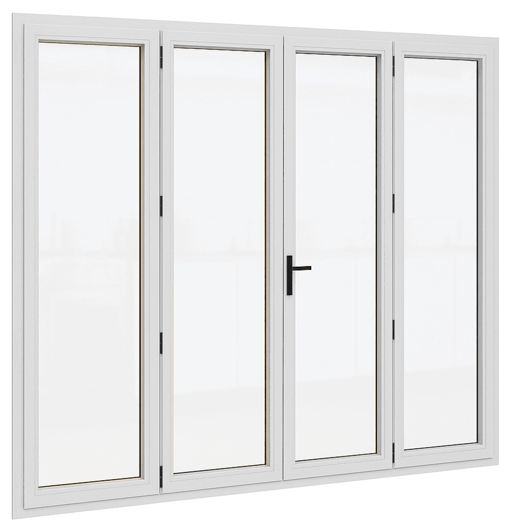 Porte-fenêtre PVC - Eco - 4 Vantaux
