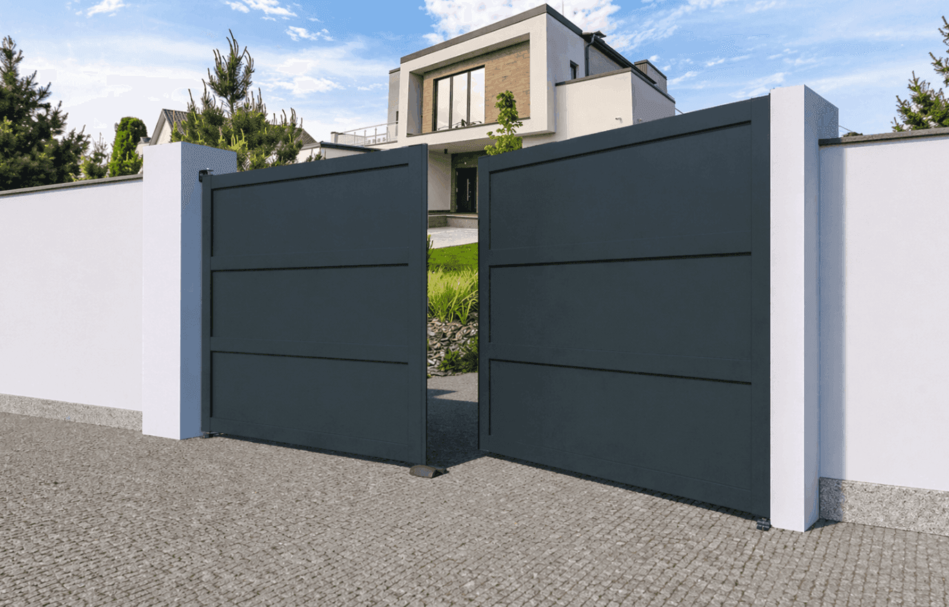 Portail battant aluminium - Vesper