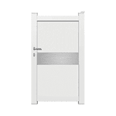 Portillon Aluminium plein alunox - Garbi