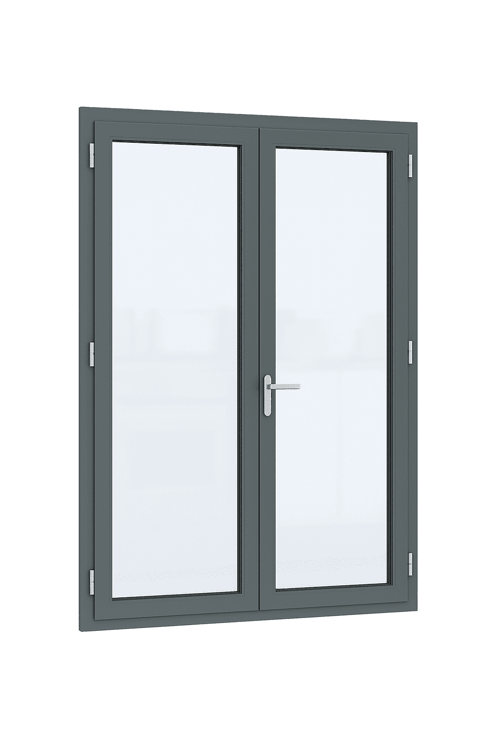 Porte-fenêtre Aluminium - Eco - 2 Vantaux