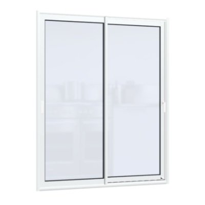 Baie coulissante Aluminium - Premium - 2 Vantaux
