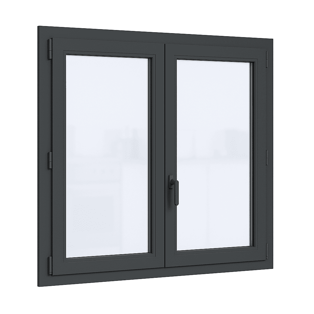 Fenêtre PVC - Premium - 2 Vantaux