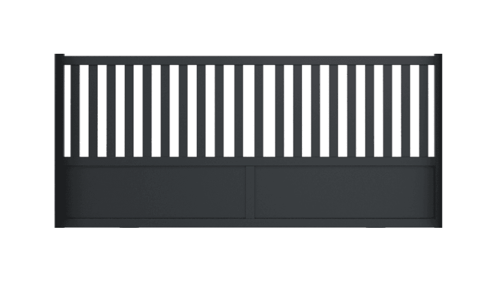 Portail coulissant aluminium manuel - Aura