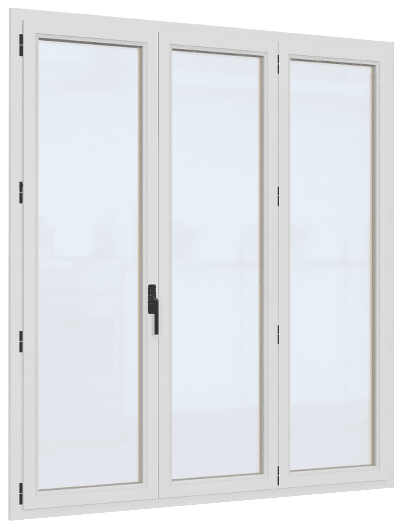 Porte-fenêtre PVC - Eco - 3 Vantaux