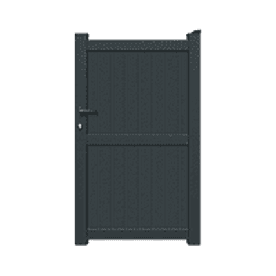 Portillon Aluminium plein - Chinook
