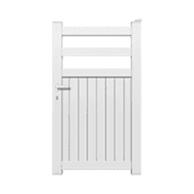 Portillon Aluminium semi-ajouré - Zef