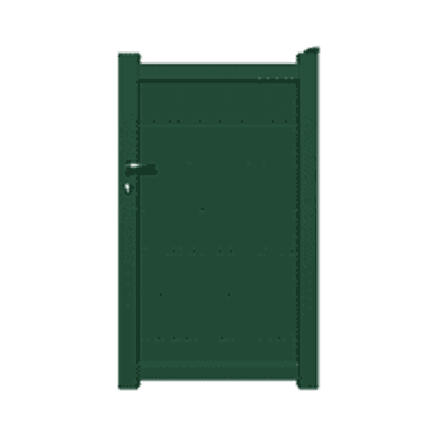 Portillon Aluminium plein - Limousin