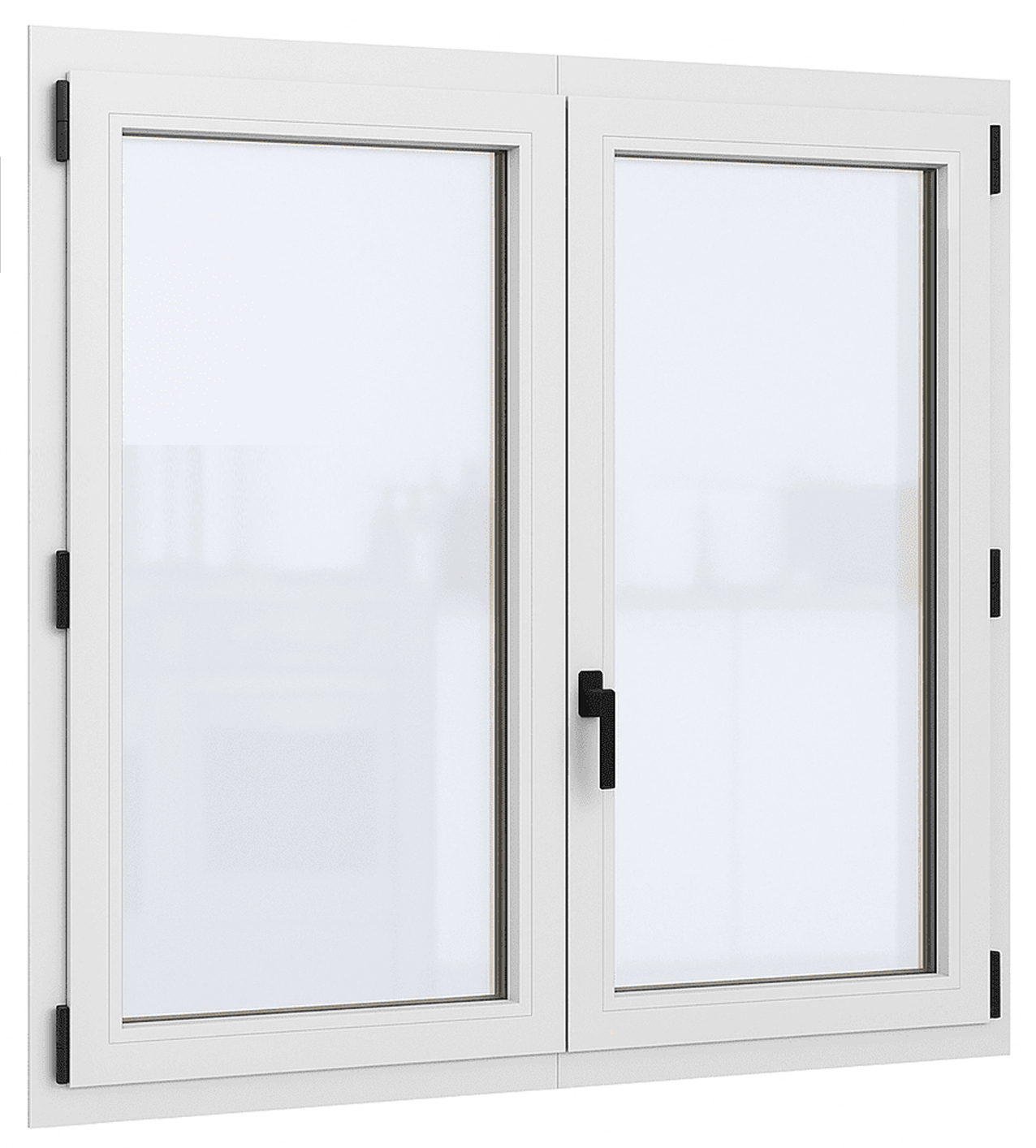 Fenêtre PVC - Eco - 2 Vantaux