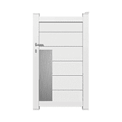 Portillon Aluminium plein alunox - Cers