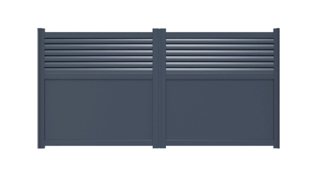 Portail battant aluminium manuel - Haliade
