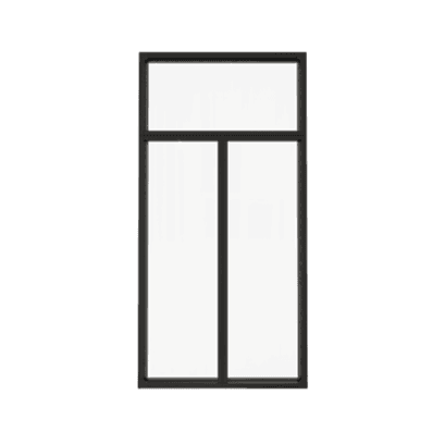 Verrière fixe 1 vitrage - Style Bistrot