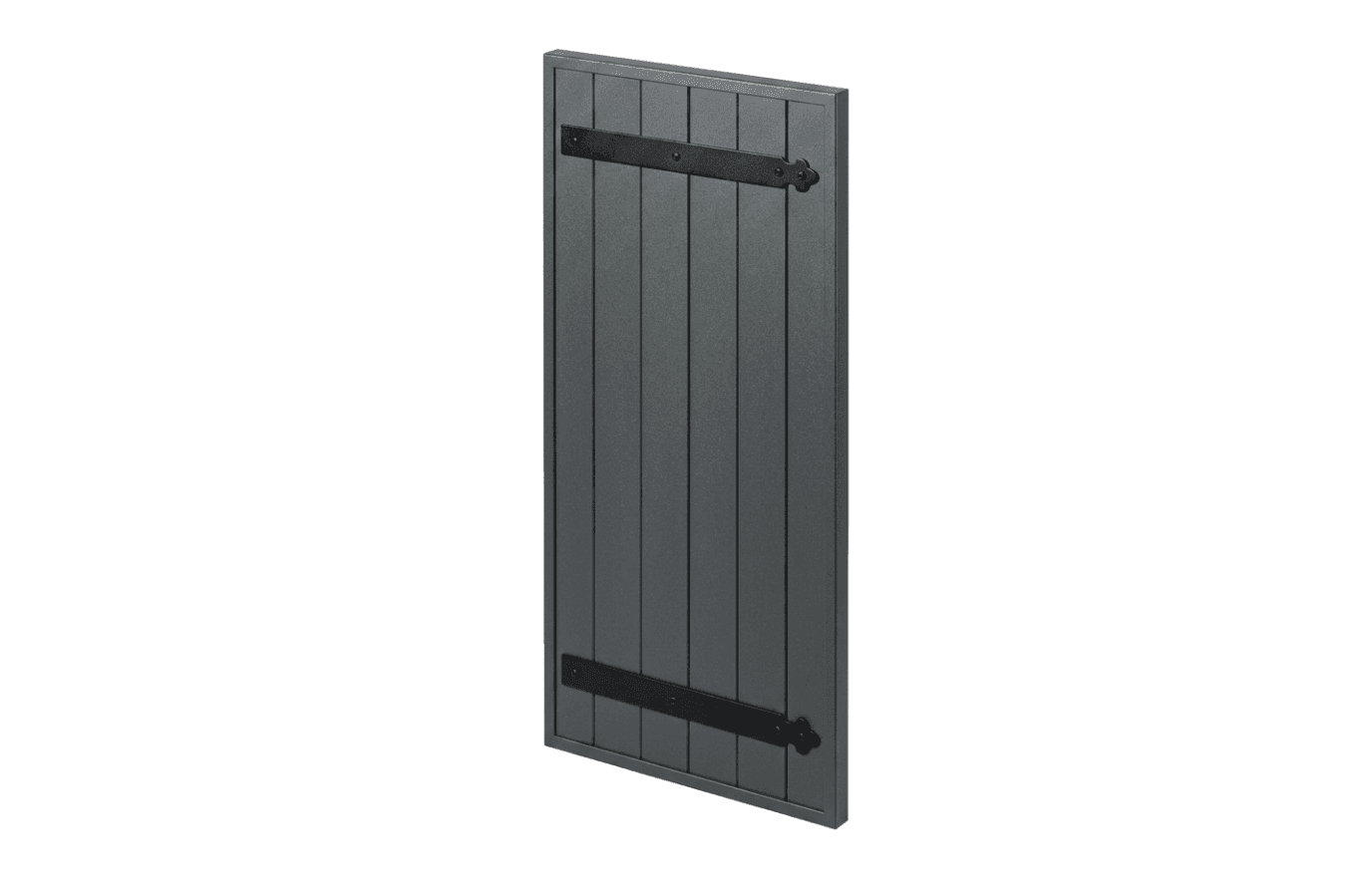 Volet Battant aluminium isolé épaisseur 27mm - Pentures & contres-pentures