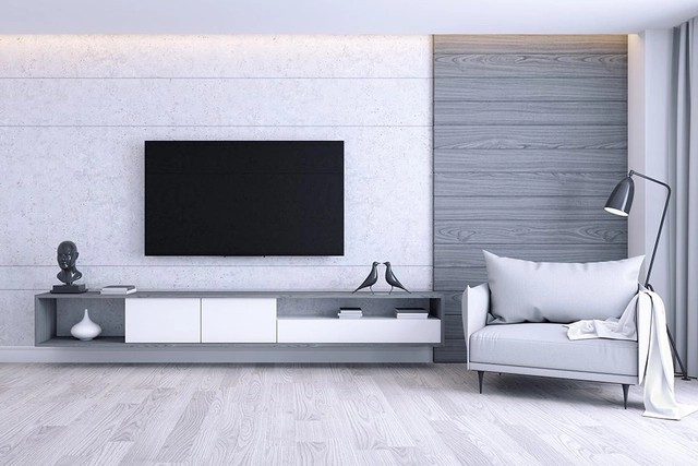 Parquet stratifié béton