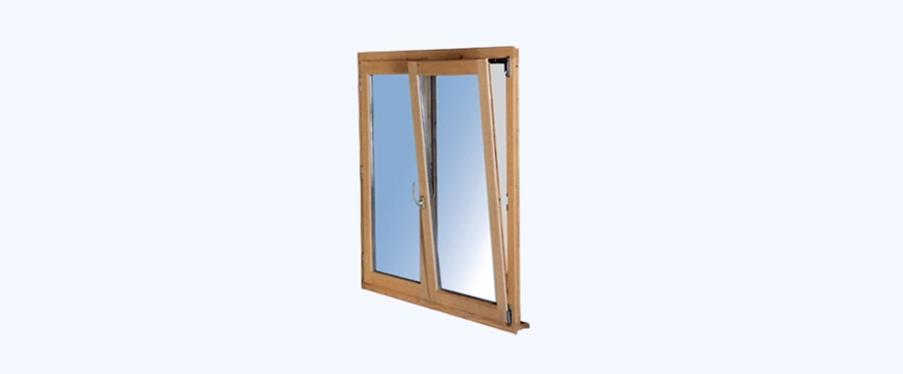 Fenêtre bois exotique