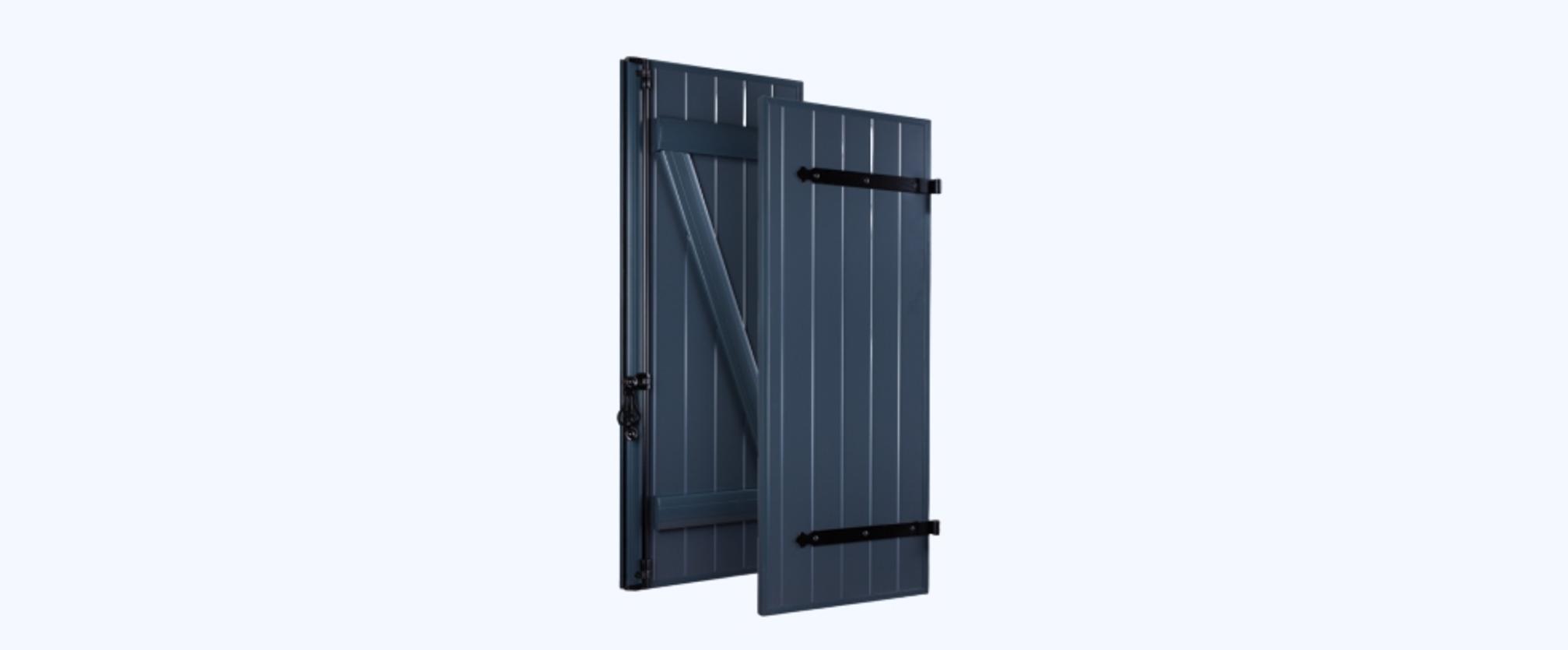 Volets battants aluminium