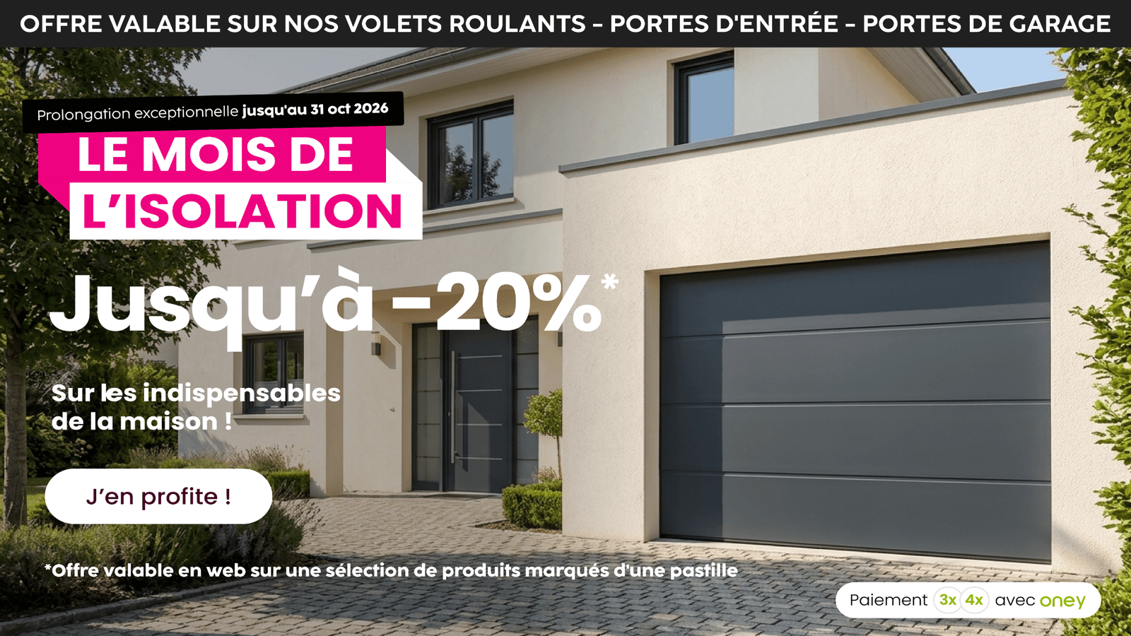 LE MOIS DE L'ISOLATION - PROLONGATION