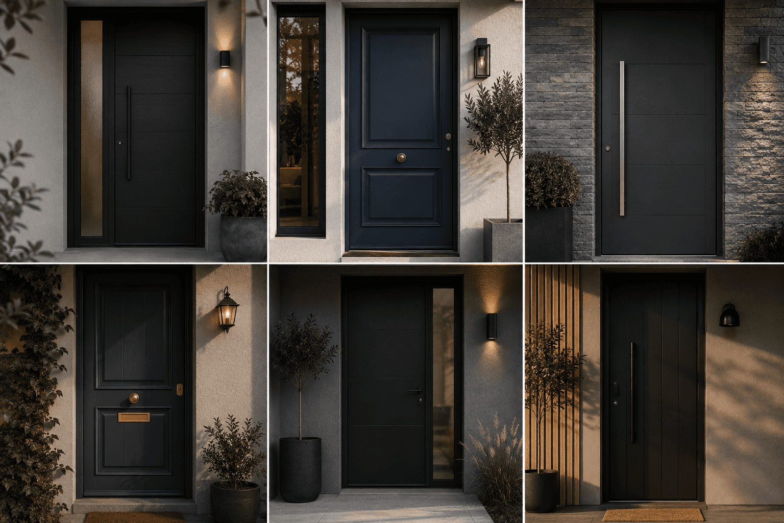 Comment choisir la couleur de la porte d’entrée ?