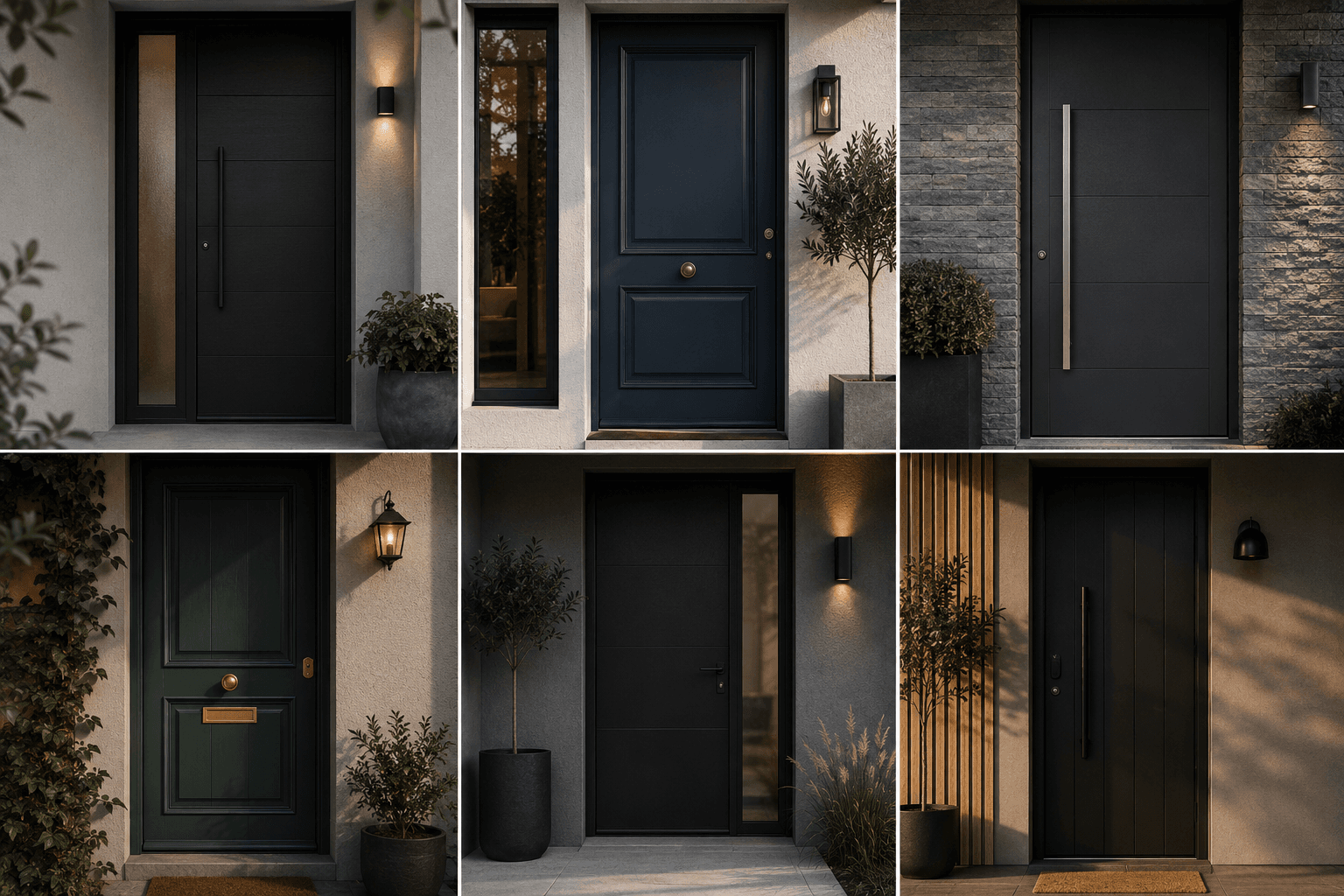 Comment choisir la couleur de la porte d’entrée ?
