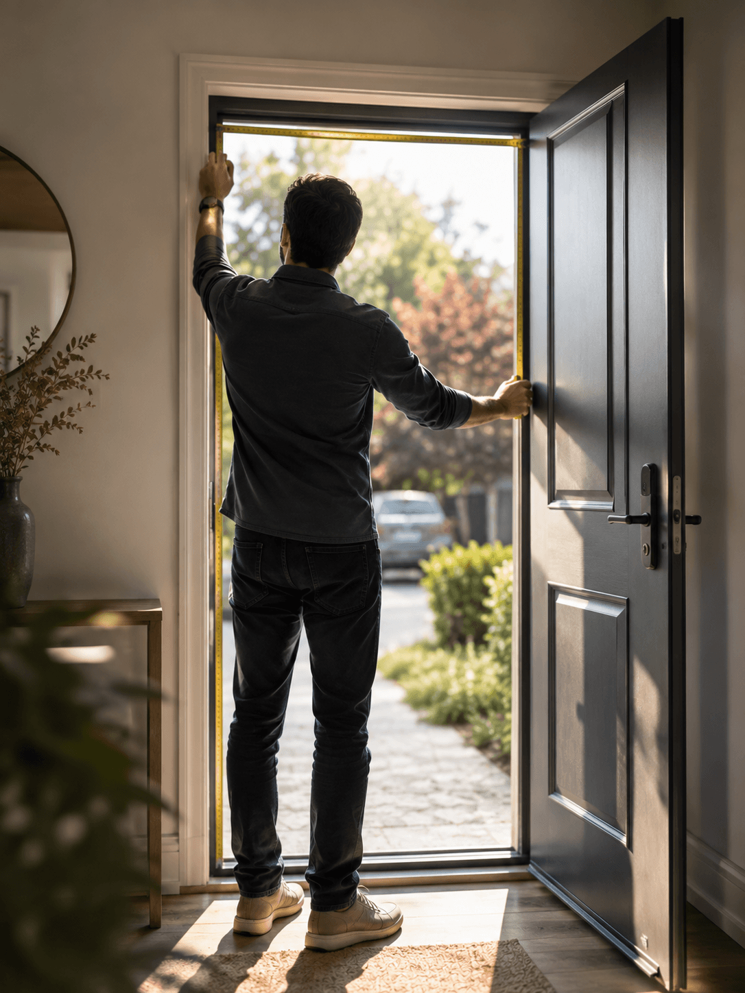 Comment prendre les mesures pour changer une porte d’entrée ?