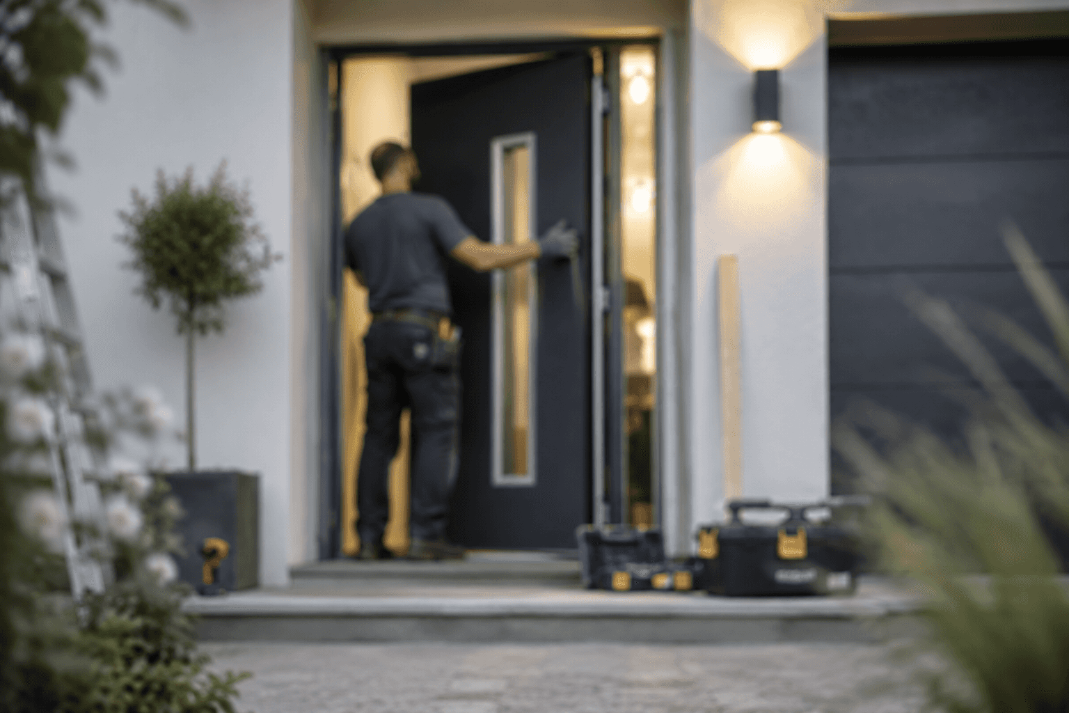 Combien de temps pour poser une porte d’entrée ?