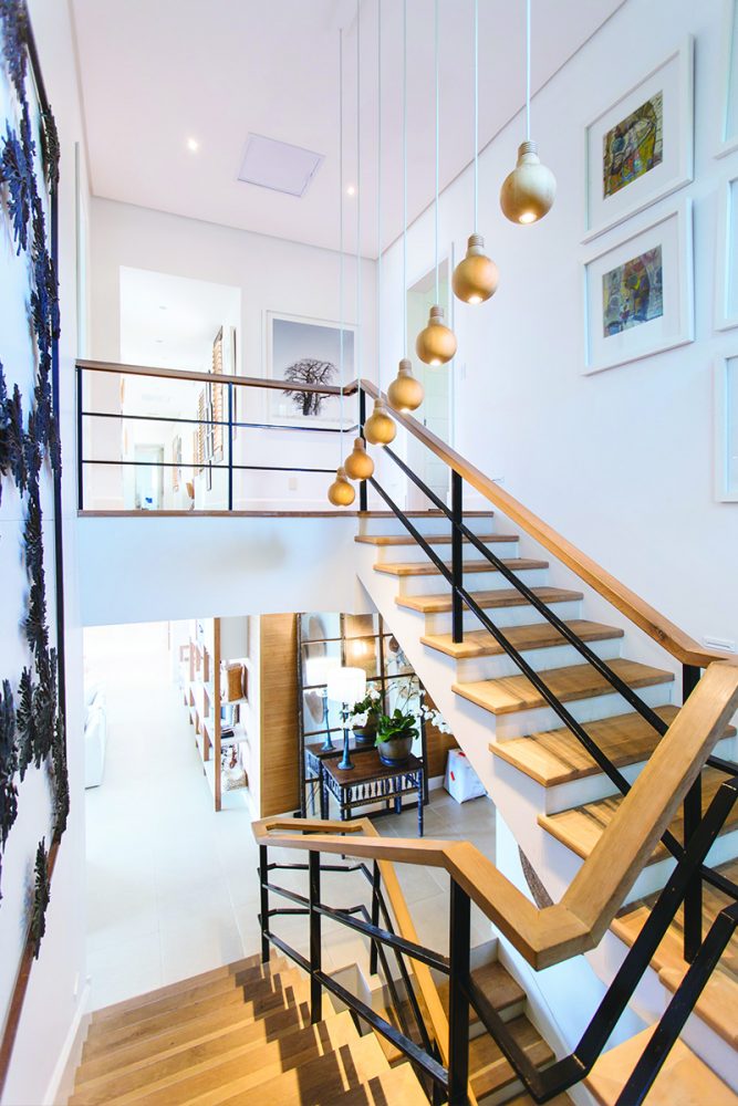 escalier en bois moderne