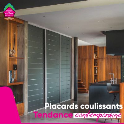 Placard Coulissant style Contemporain