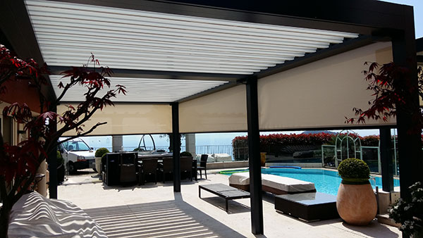 pergola bioclimatique option